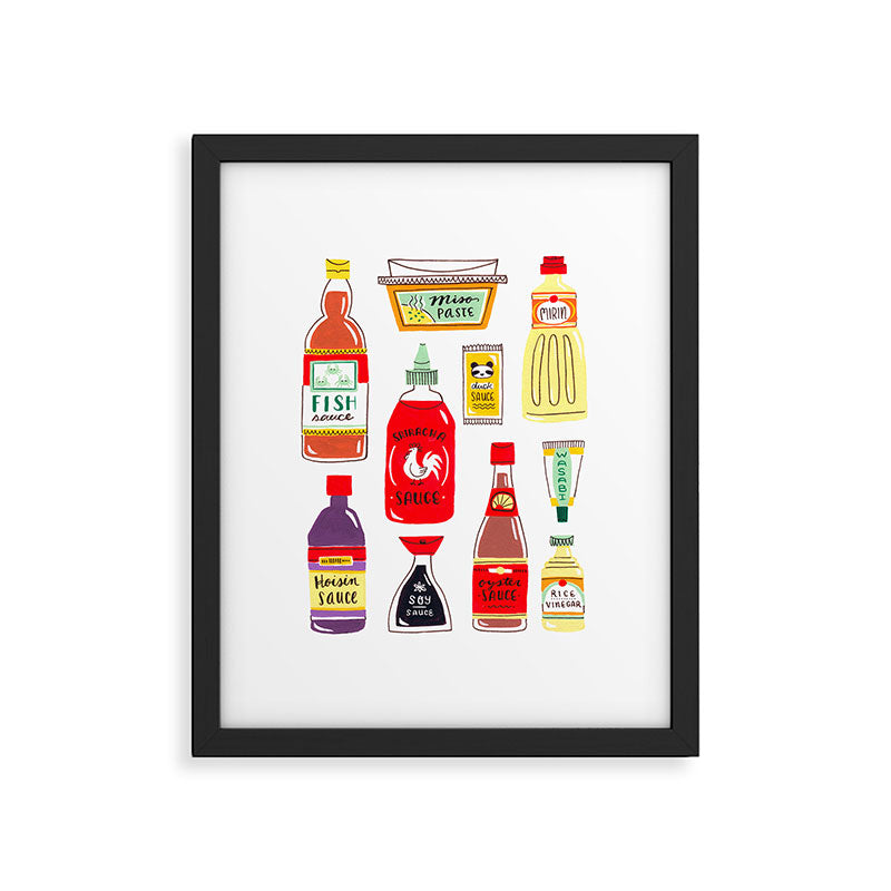 Asian Seasonings Framed Art Print Gallery Image 6
