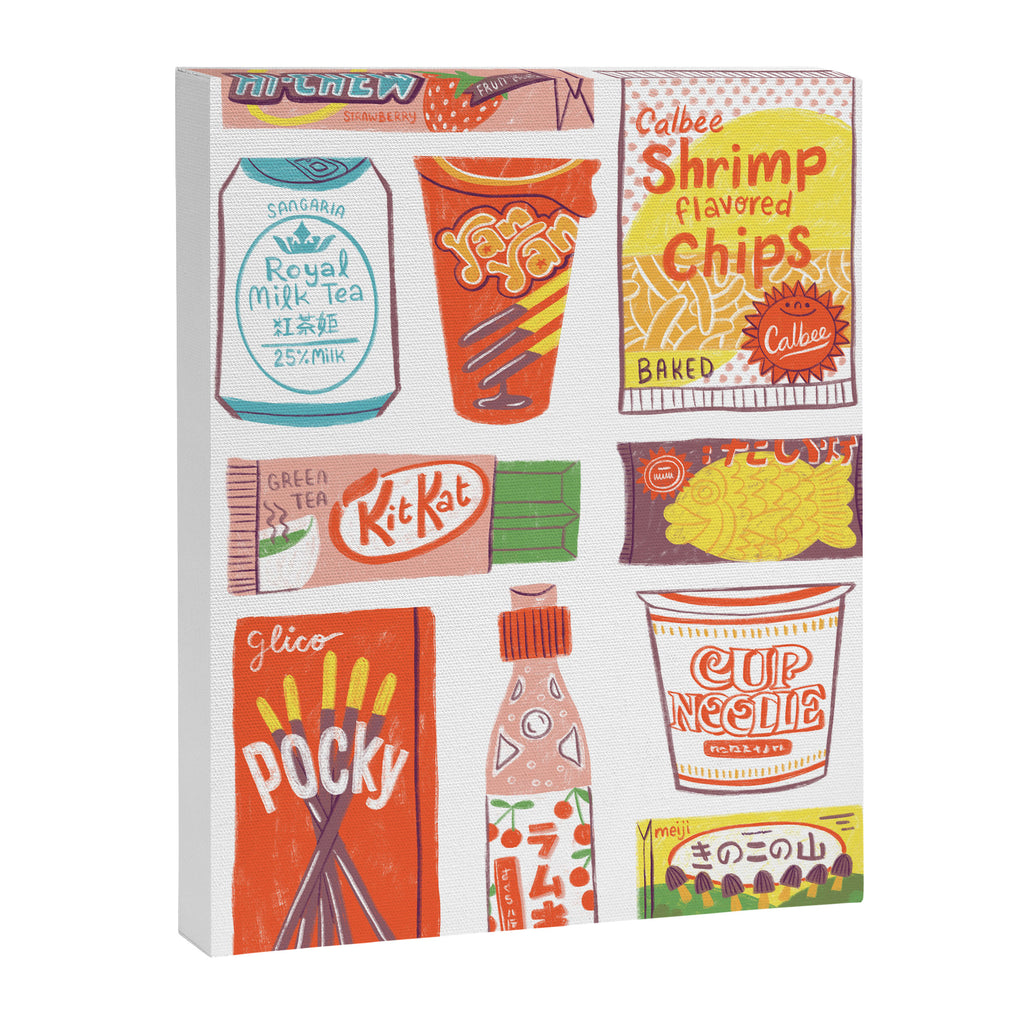 Asian Snacks Canvas Print Gallery Image 8