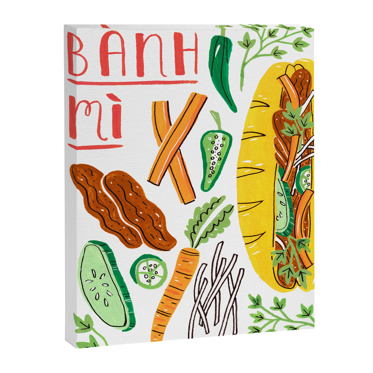 Banh Mi Canvas Print Gallery Image 6