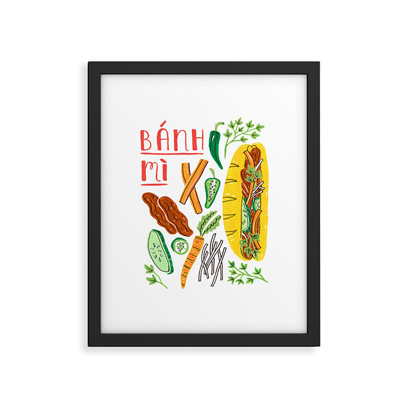 Banh Mi Framed Art Print Gallery Image 5