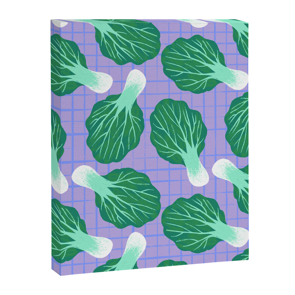 Bokchoy Pattern Canvas Print Gallery Image 8
