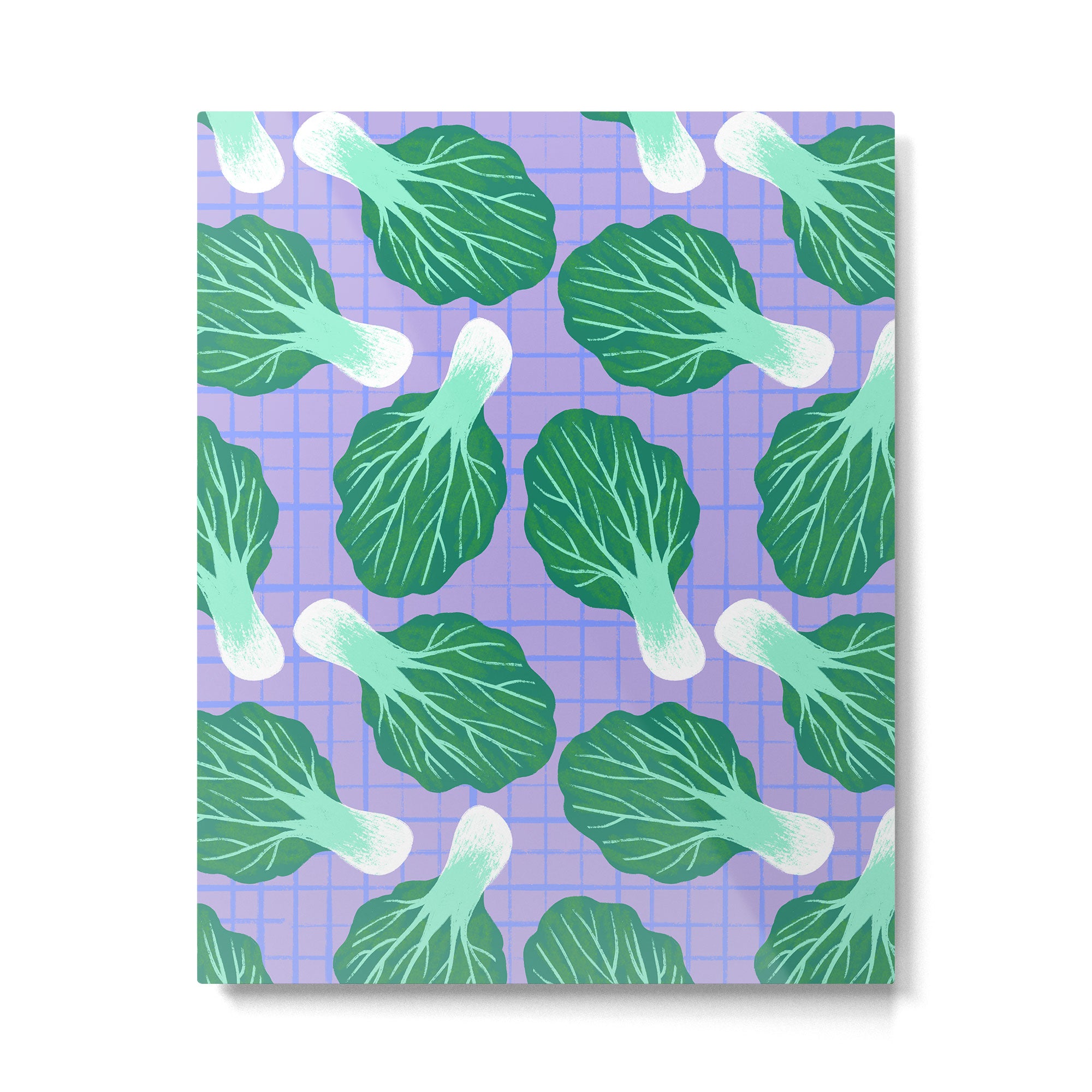 Bokchoy Pattern Metal Print Gallery Image 6
