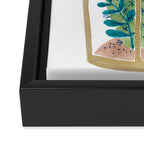 Cactus Terrarium Framed Canvas Print Gallery Image 3