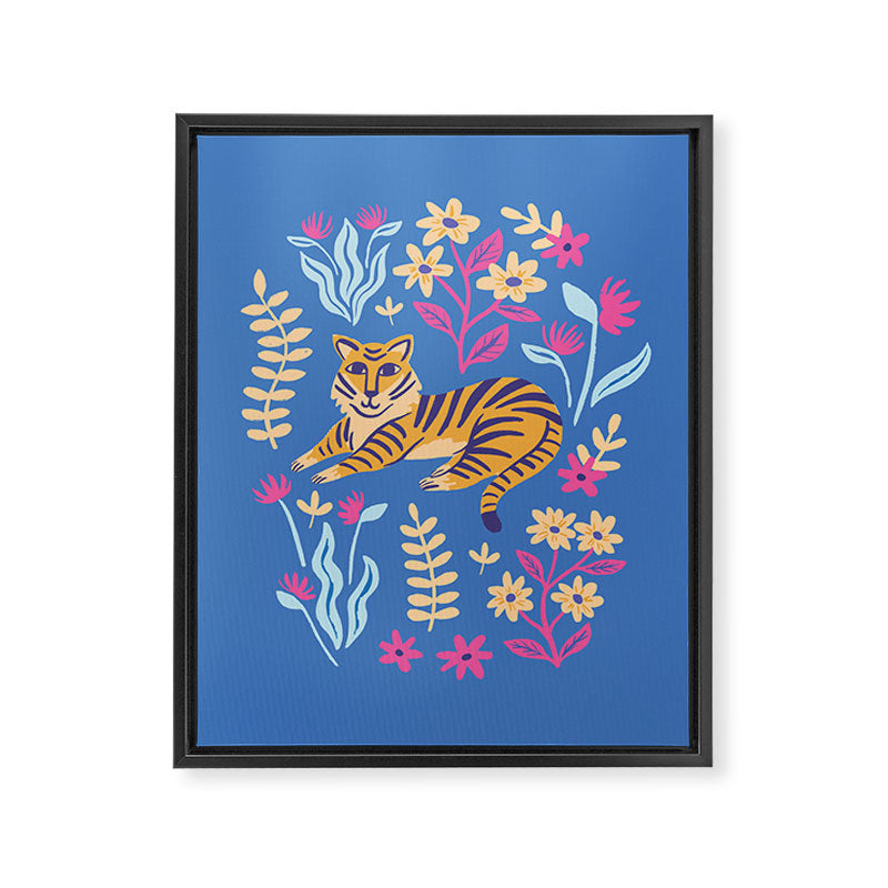 Deep Jungle Framed Canvas Print Gallery Image 6