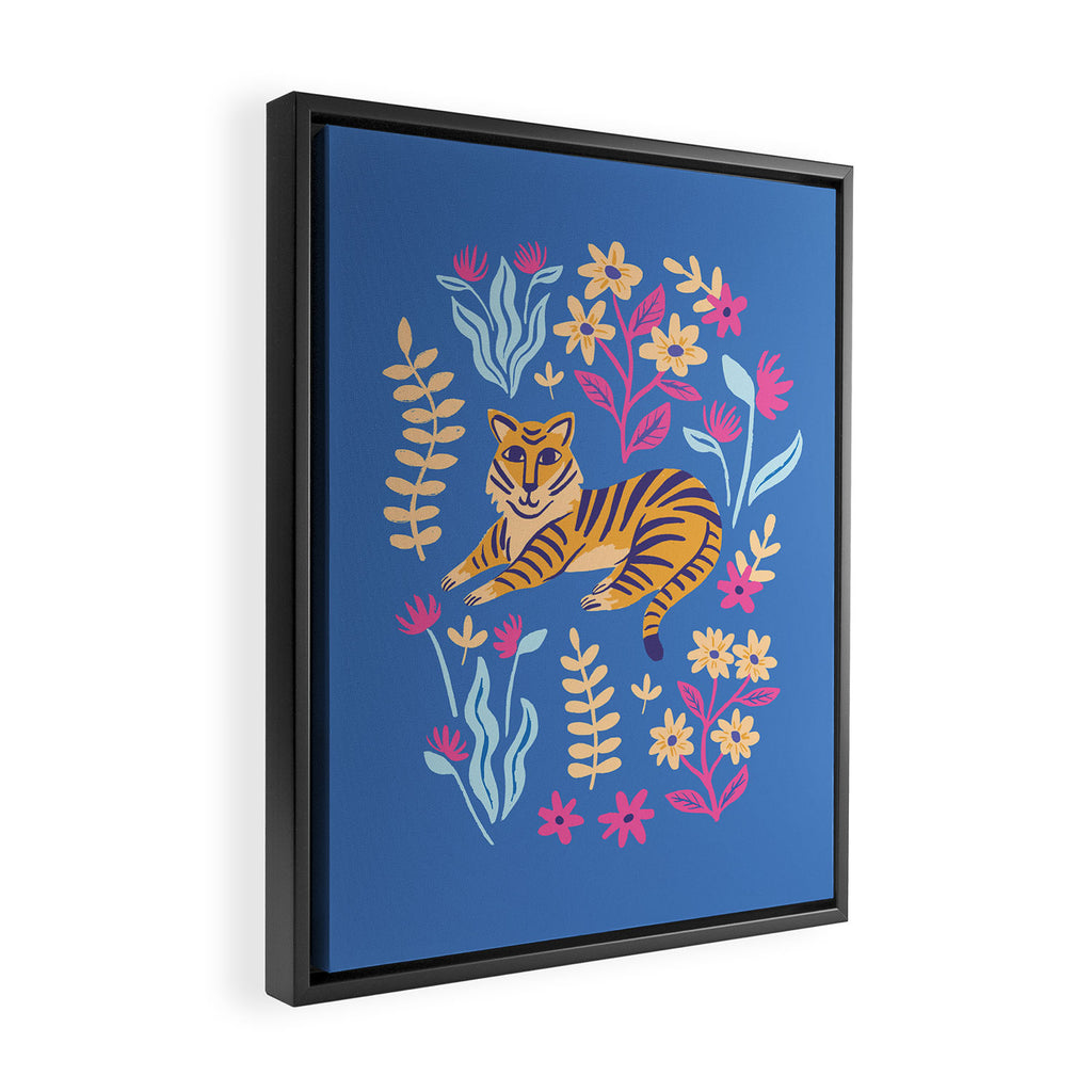 Deep Jungle Framed Canvas Print Gallery Image 2