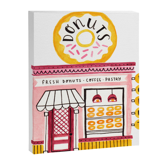 Donut Shop Canvas Print Gallery Image 1
