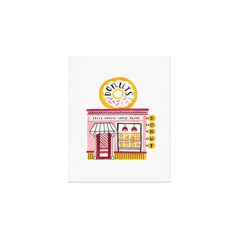 Donut Shop Art Print Gallery Image 1