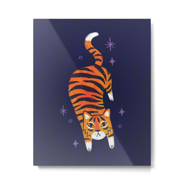 Fierce Tiger  Metal Print Gallery Image 1