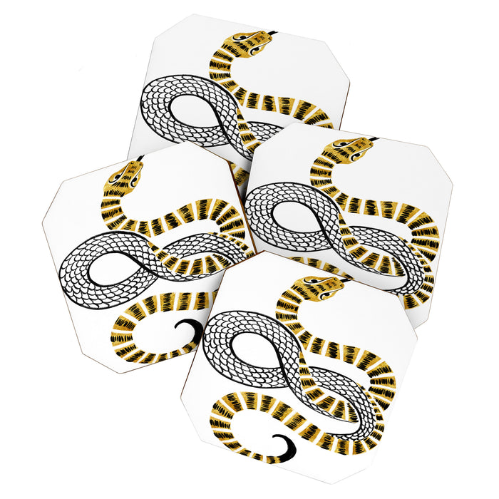 Gold Snake Coaster Gallery Image 1