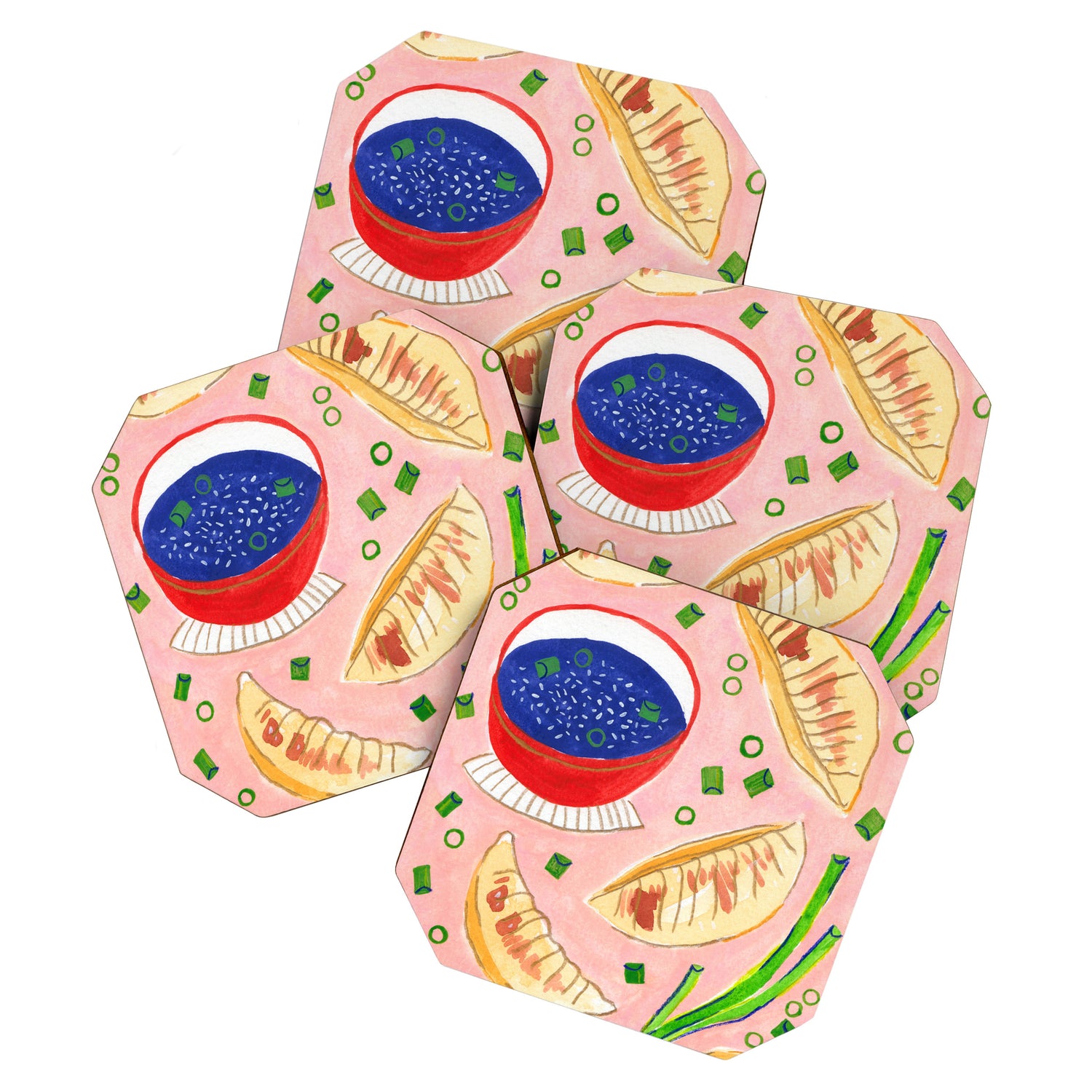 Gyoza Dumplings Coaster Gallery Image 1