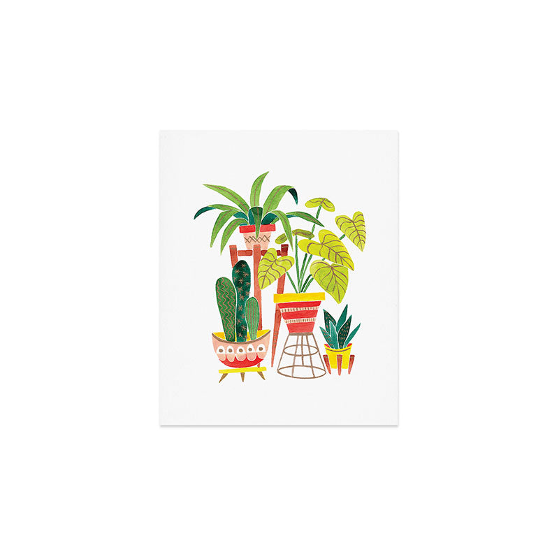Happy Plants Happy Home Art Print Gallery Image 1