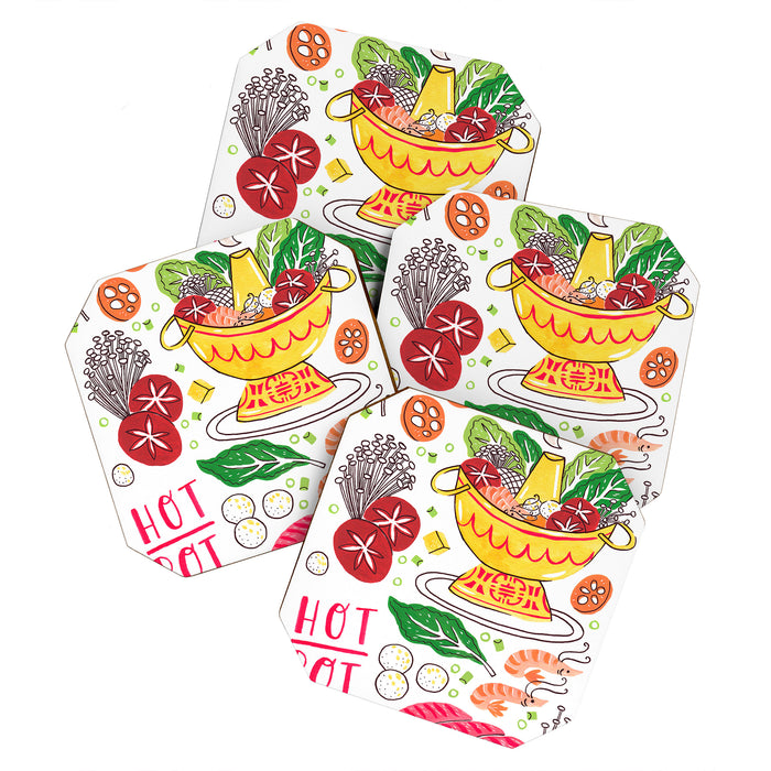 Hot Pot Shabu Shabu Soup Coaster Gallery Image 1