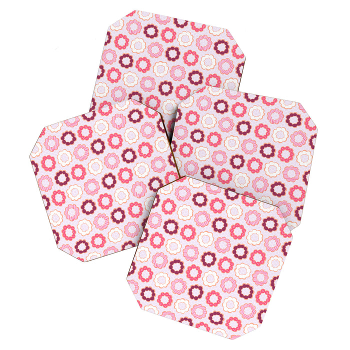 Mochi Donuts Pattern Coaster Gallery Image 1