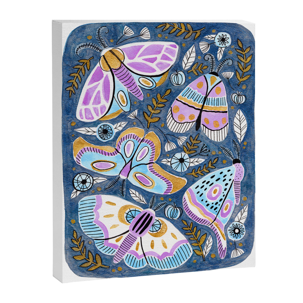 Moths & Butterflies Canvas Print Gallery Image 6