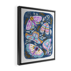 Moths & Butterflies Framed Canvas Print Gallery Image 2