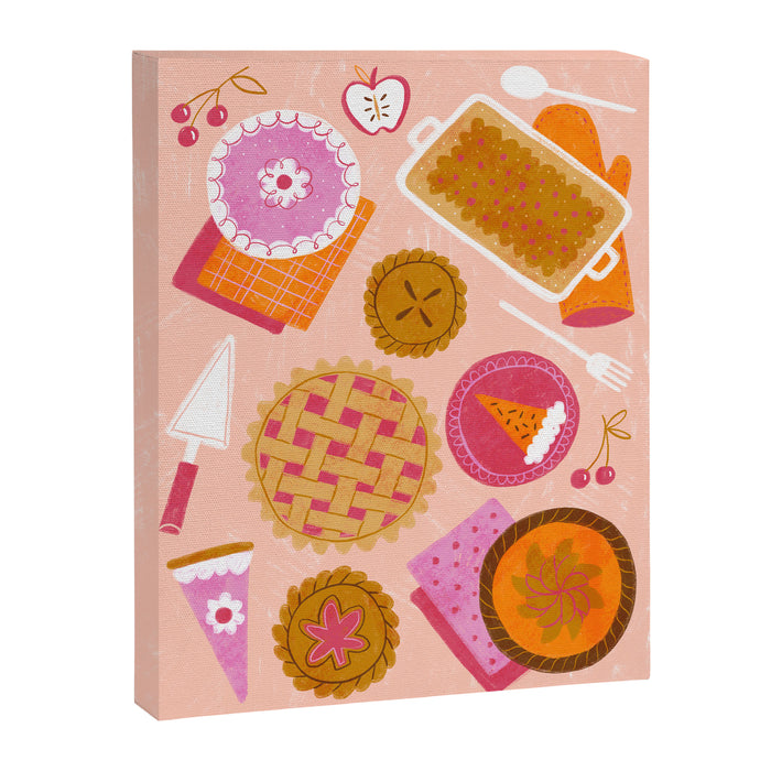 Pie Party Canvas Print Gallery Image 1