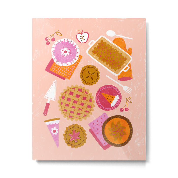 Pie Party Metal Print Gallery Image 1