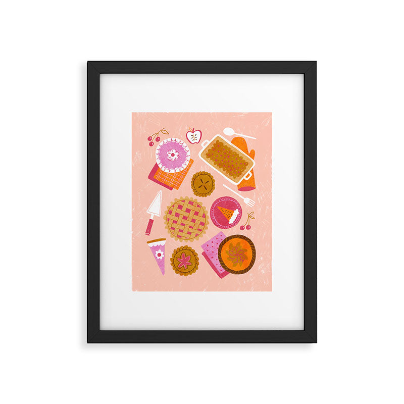 Pie Party Framed Art Print Gallery Image 6