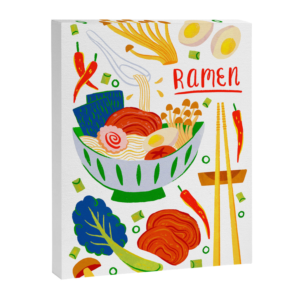 Ramen Noodles Canvas Print Gallery Image 8