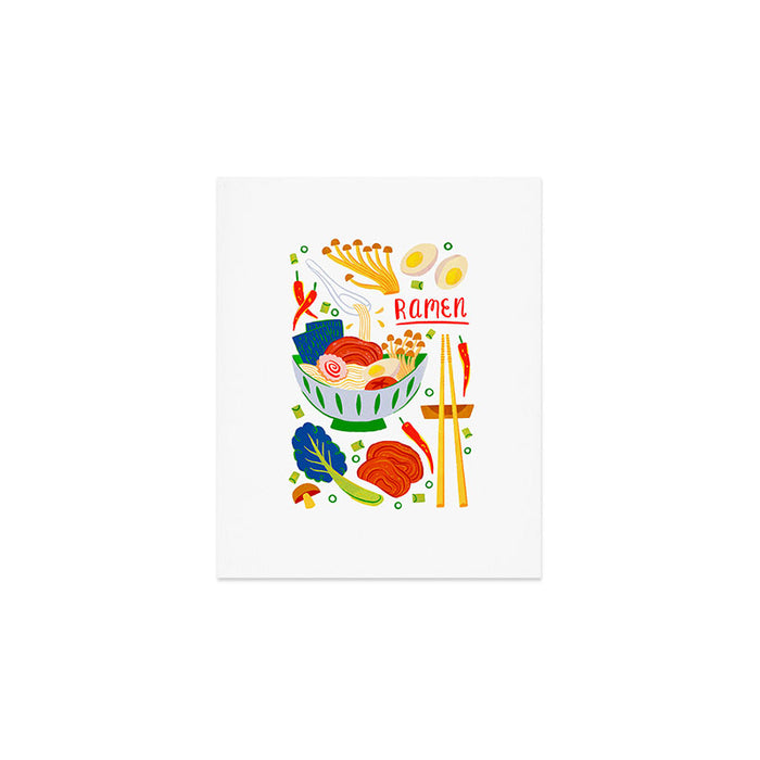 Ramen Noodles Art Print Gallery Image 1