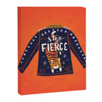 Stay Fierce Tiger Jacket Canvas Print Gallery Image 8
