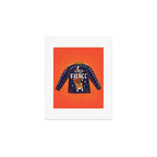 Stay Fierce Tiger Jacket Art Print Gallery Image 1