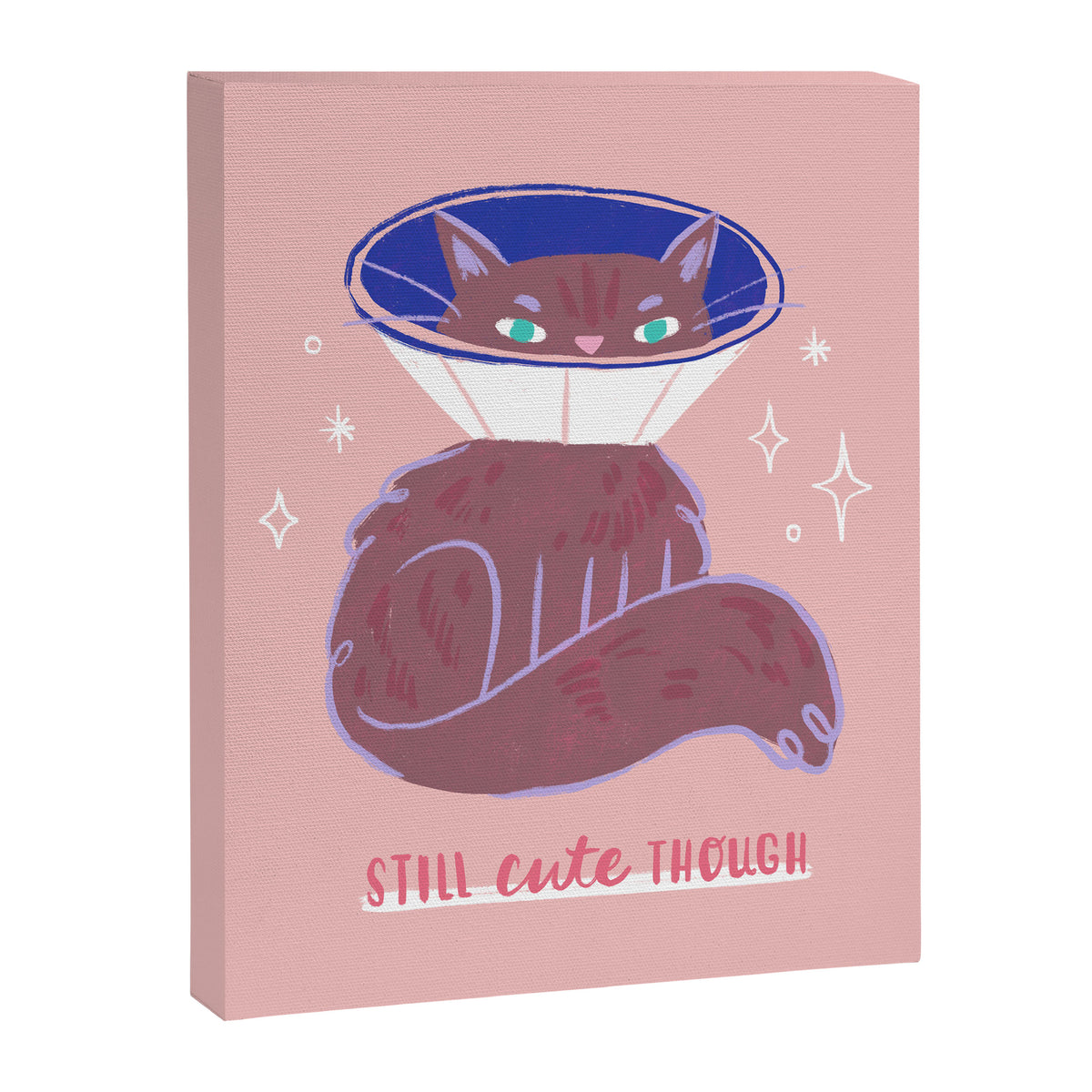 Still Cute Though - Cute Cat Canvas Print Gallery Image 6
