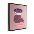 Still Cute Though - Cute Cat Framed Canvas Print Gallery Image 2