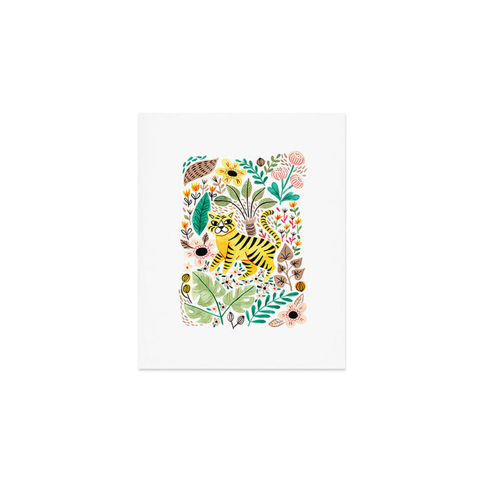 Tiger Jungle Art Print Gallery Image 1