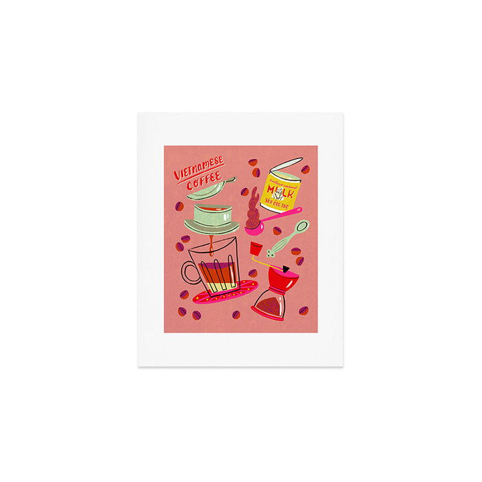 Vietnamese Coffee Art Print Gallery Image 1
