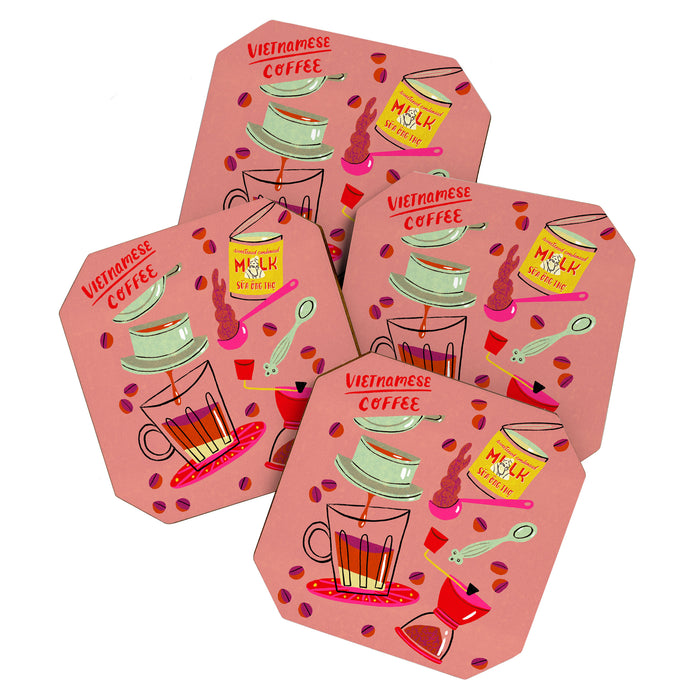 Vietnamese Coffee Coaster Gallery Image 1