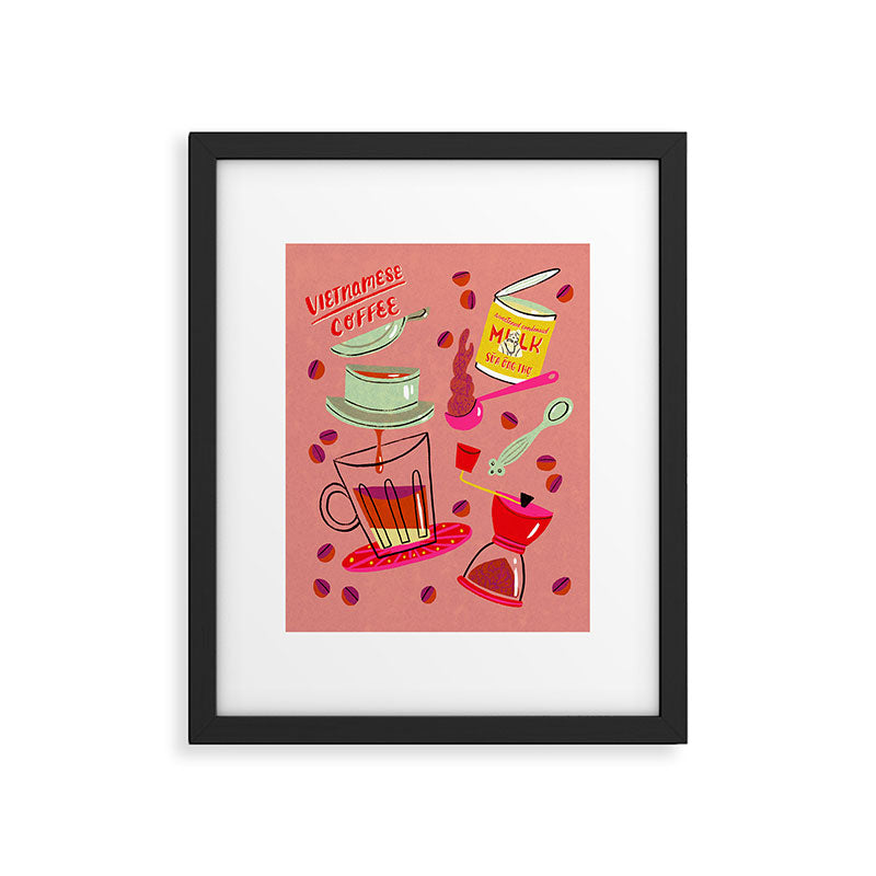 Vietnamese Coffee Framed Art Print Gallery Image 6