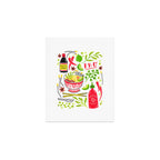 Vietnamese Pho Soup Sriracha Art Print Gallery Image 1
