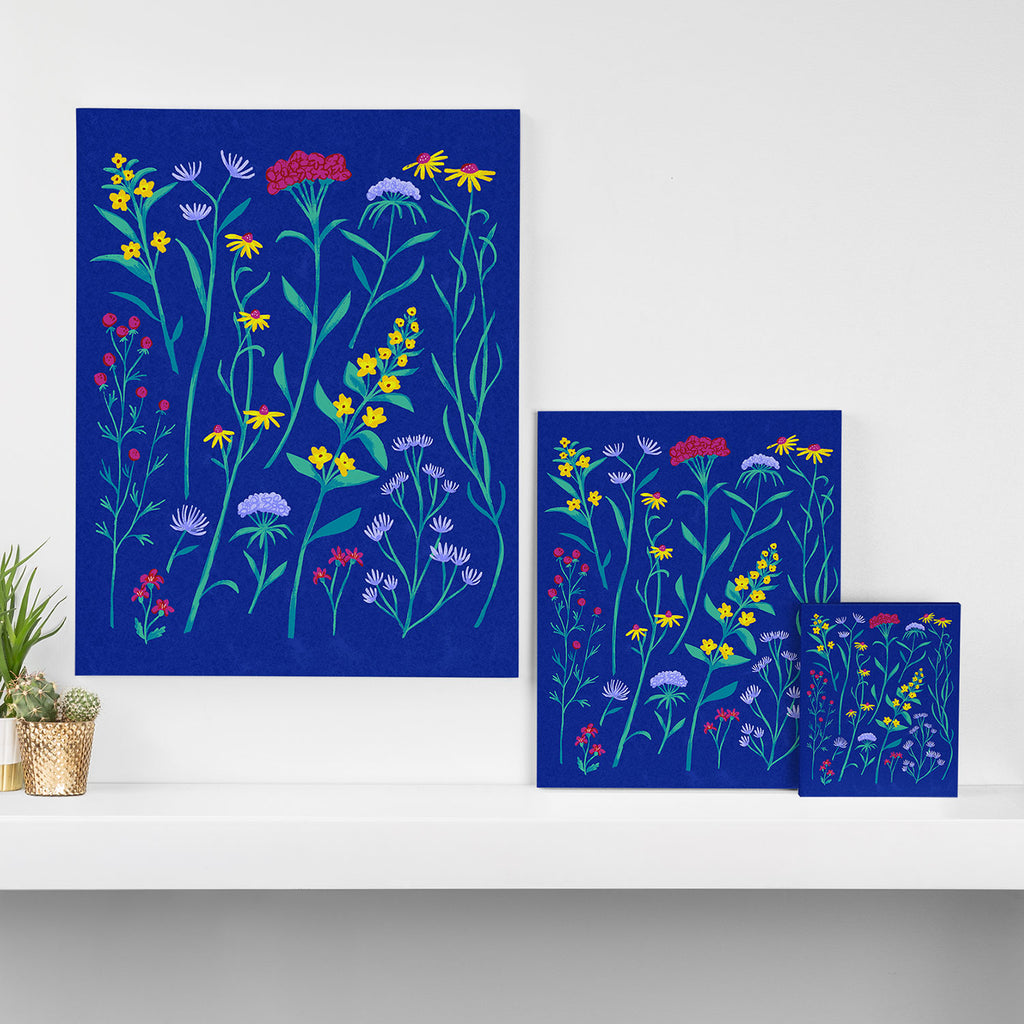 Wildflowers Canvas Print Gallery Image 3