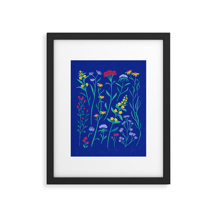 Wildflowers Framed Art Print Gallery Image 1