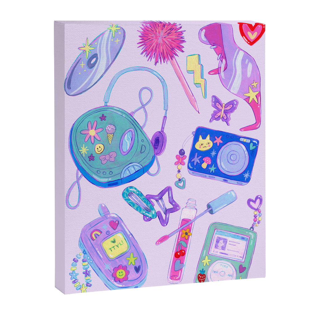 Y2K Vibes Canvas Print Gallery Image 8