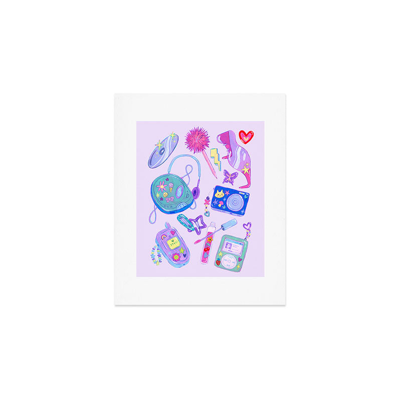 Y2K Vibes Art Print Gallery Image 1