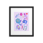 Y2K Vibes Framed Art Print Gallery Image 6