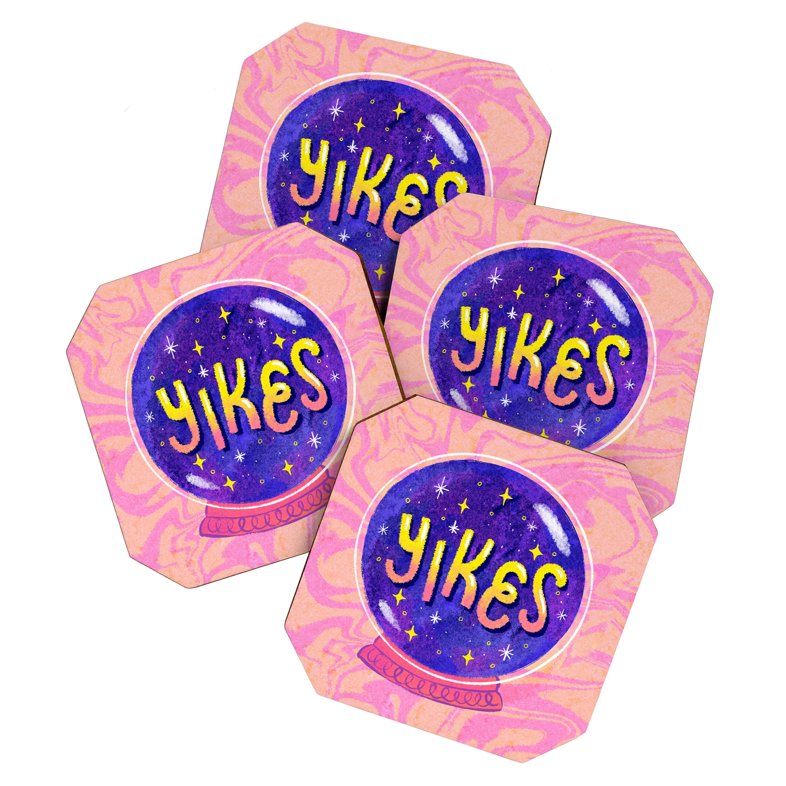 Yikes Crystal Ball Coaster Gallery Image 1