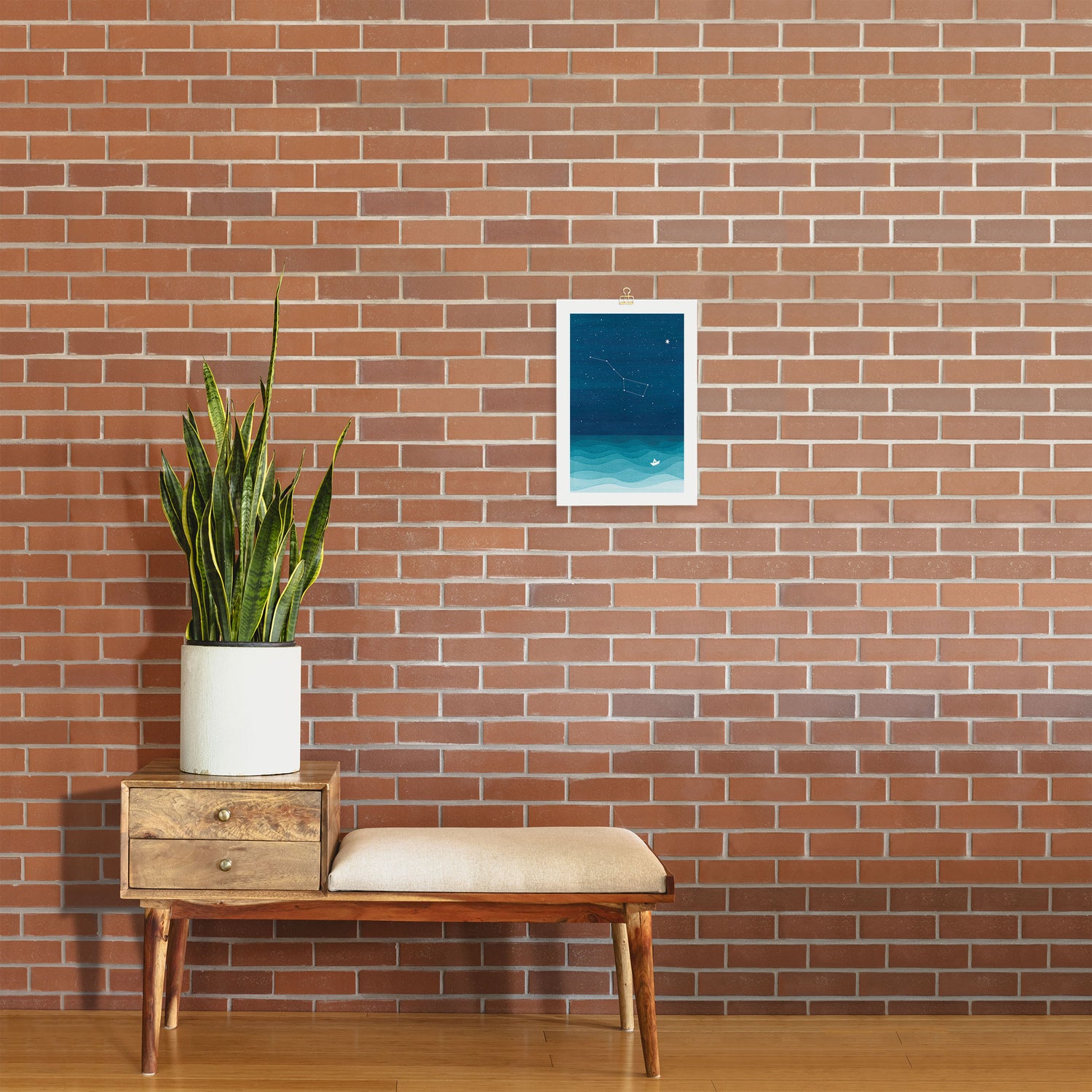 Big Dipper constellation Art Print Gallery Image 2