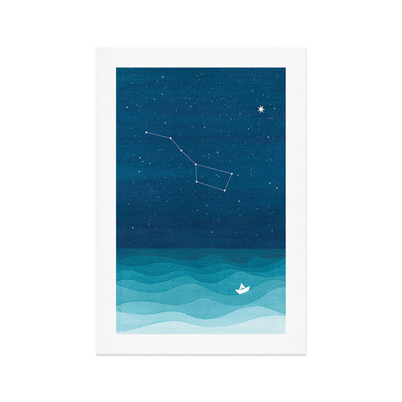 Big Dipper constellation Art Print Gallery Image 1