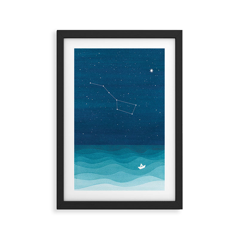 Big Dipper constellation Framed Art Print Gallery Image 2