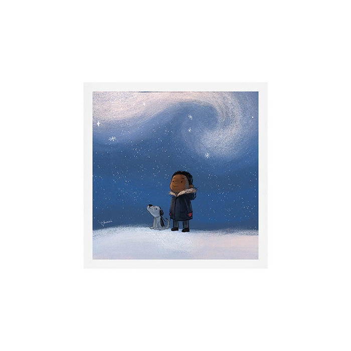 A Boy and his Dog Art Print Gallery Image 1
