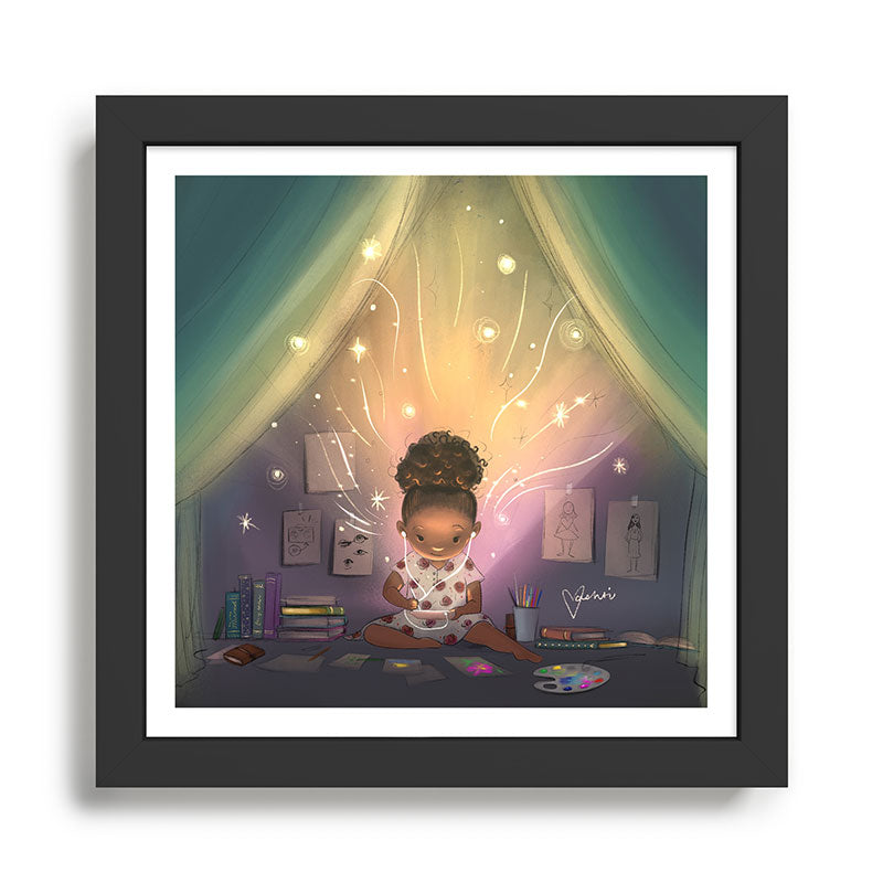 Creative Space Framed Art Print Gallery Image 1