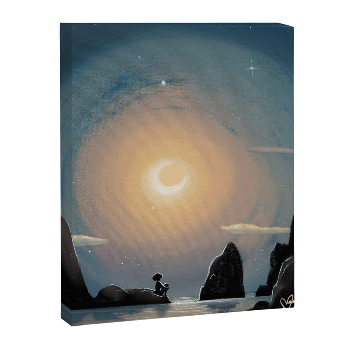 Crescent Moon Canvas Print Gallery Image 1
