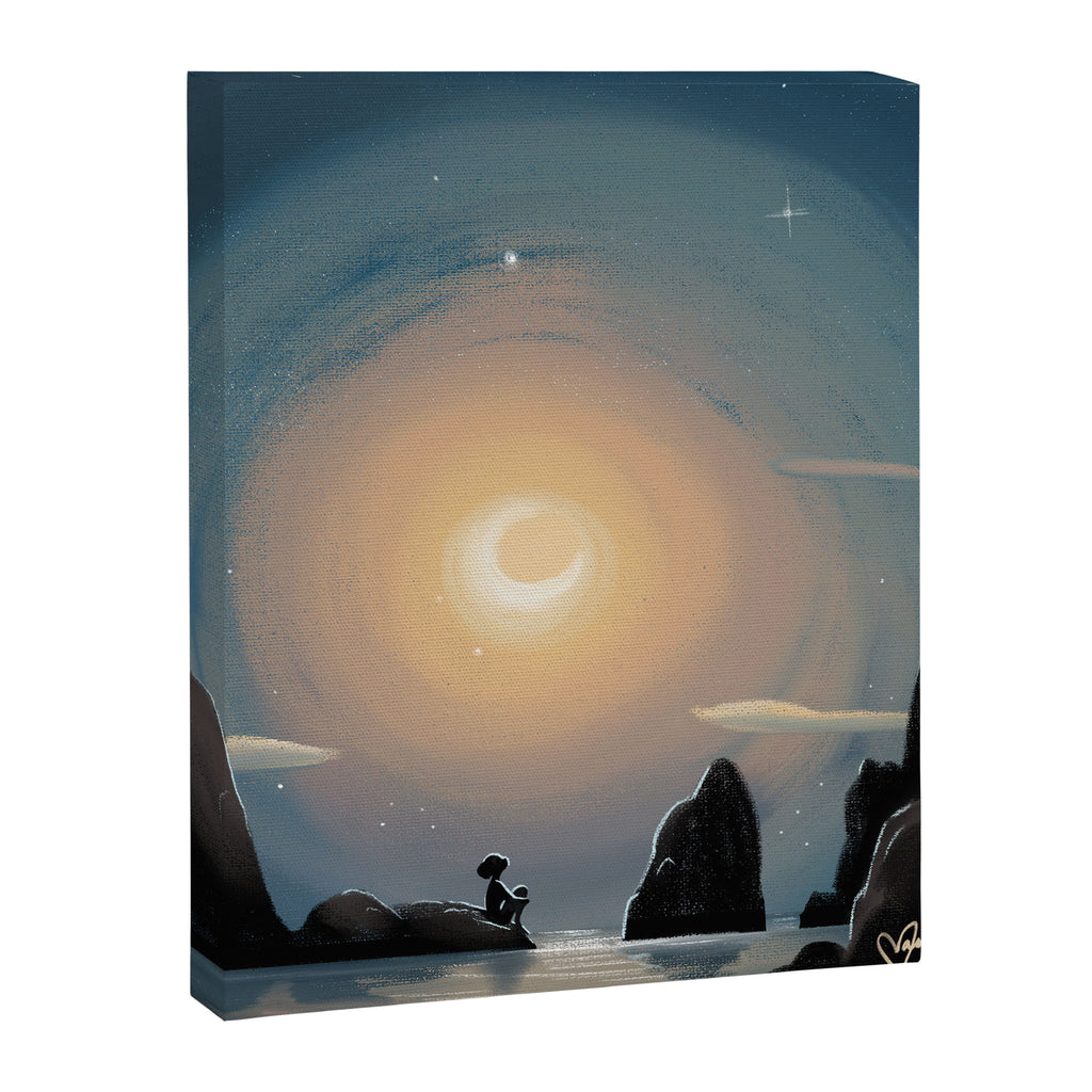 Crescent Moon Canvas Print Gallery Image 8