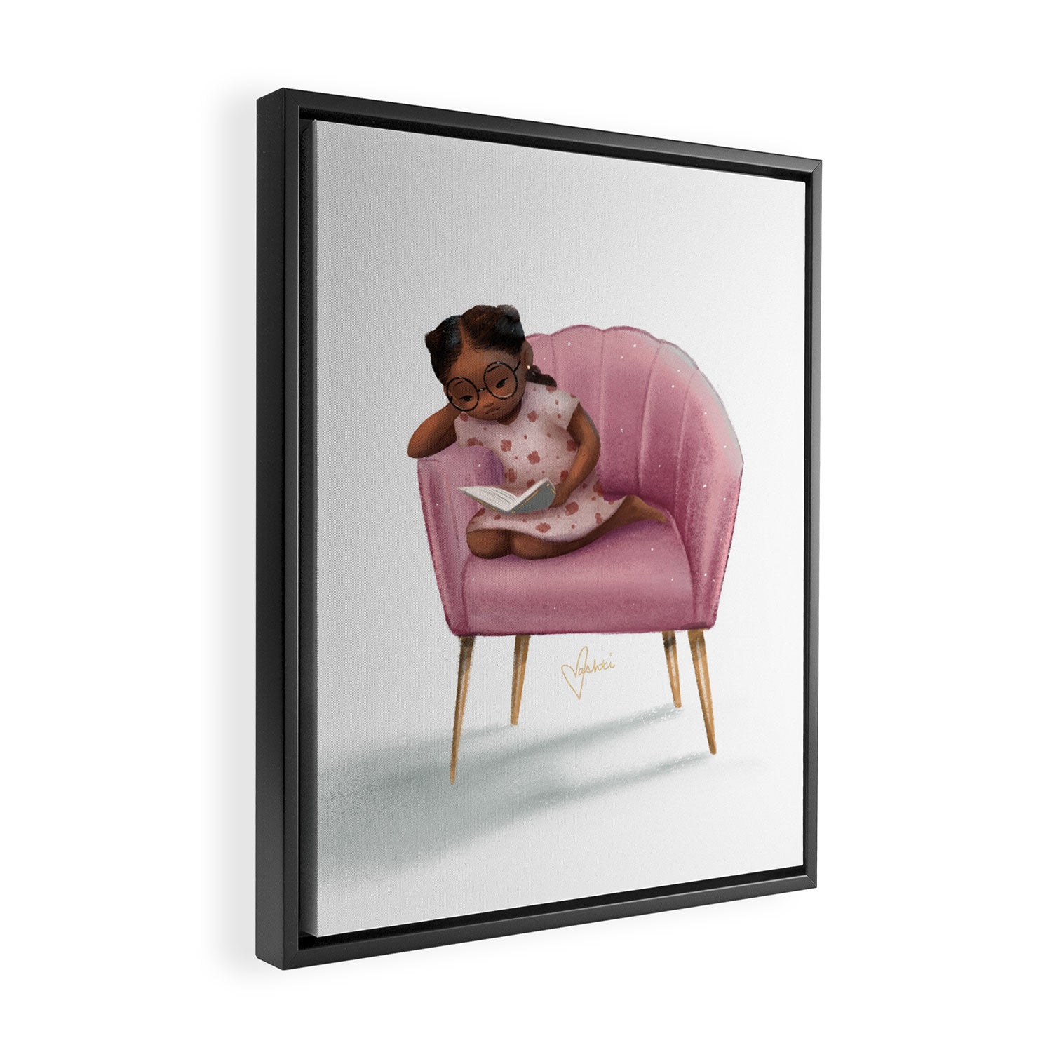 Dream Chair Framed Canvas Print Gallery Image 2