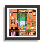 Puerto Rico Kitchen Framed Art Print Gallery Image 1