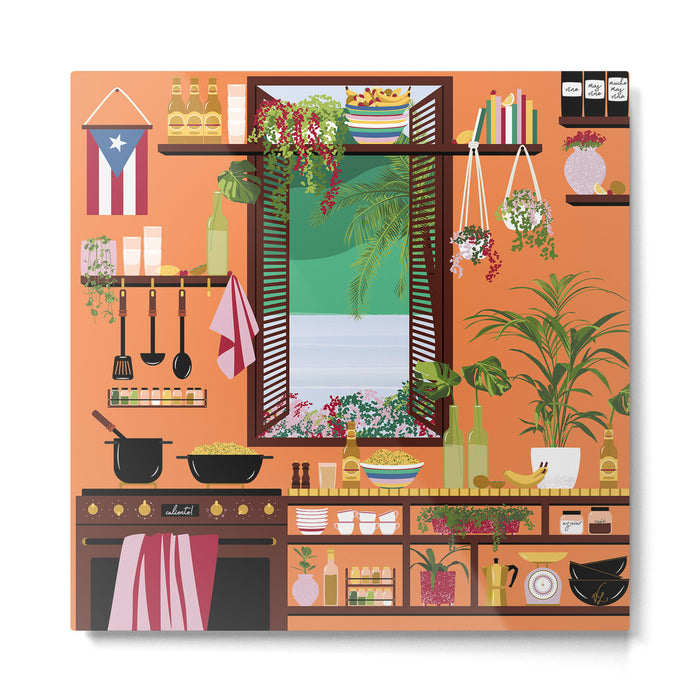 Puerto Rico Kitchen Metal Print Gallery Image 1