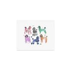 Poodles by Veronique de Jong Art Print Gallery Image 1